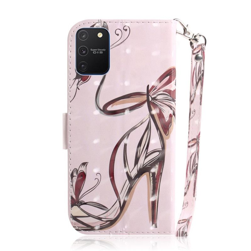 Leren Hoesje Samsung Galaxy S10 Lite Riempomp