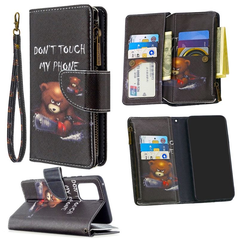 Leren Hoesje voor Samsung Galaxy S10 Lite Zak Met Ritssluiting