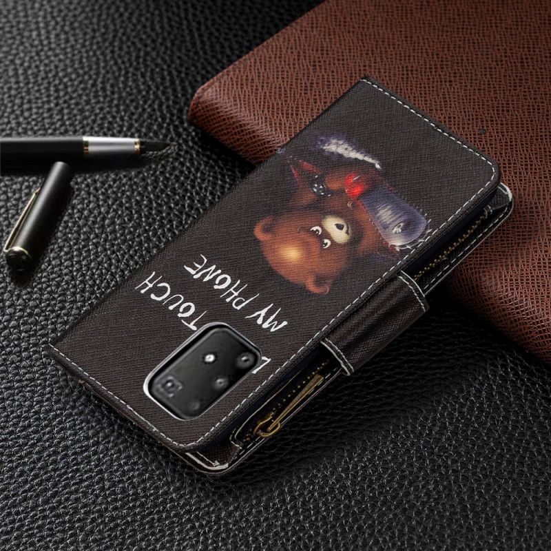 Leren Hoesje voor Samsung Galaxy S10 Lite Zak Met Ritssluiting