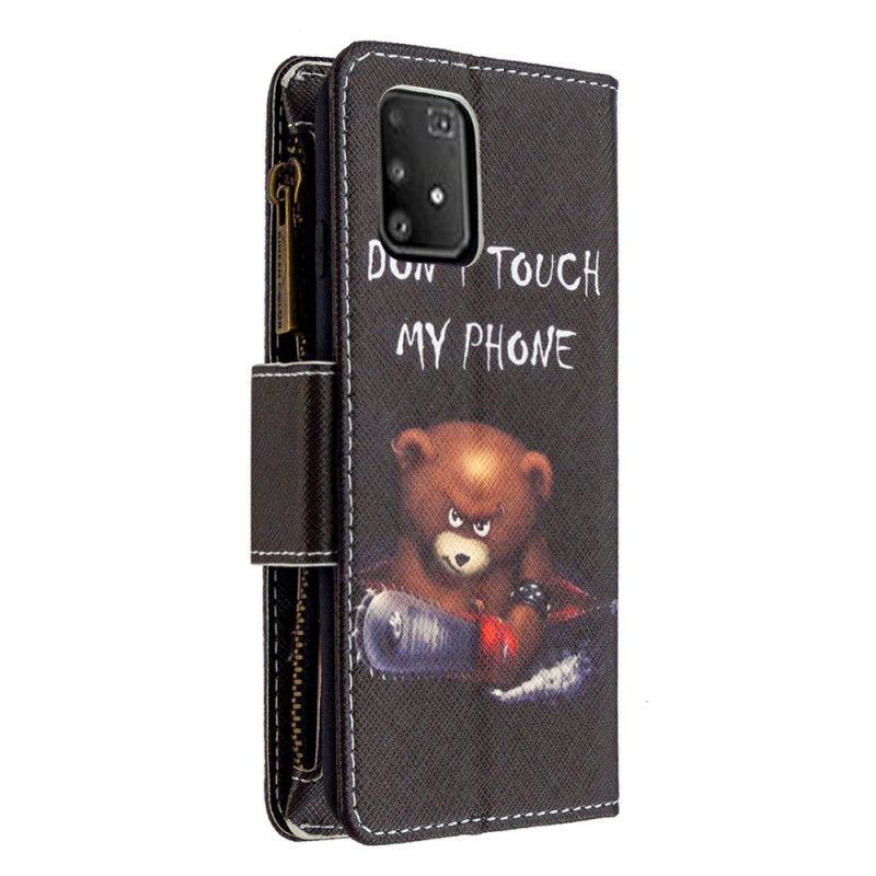 Leren Hoesje voor Samsung Galaxy S10 Lite Zak Met Ritssluiting