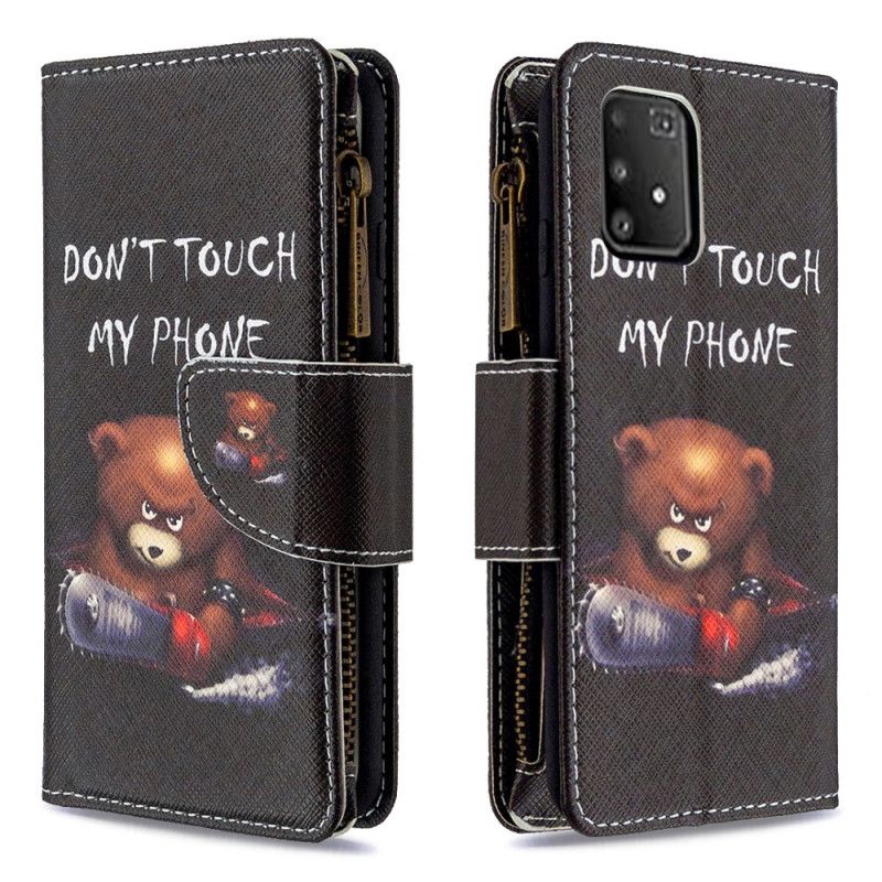 Leren Hoesje voor Samsung Galaxy S10 Lite Zak Met Ritssluiting