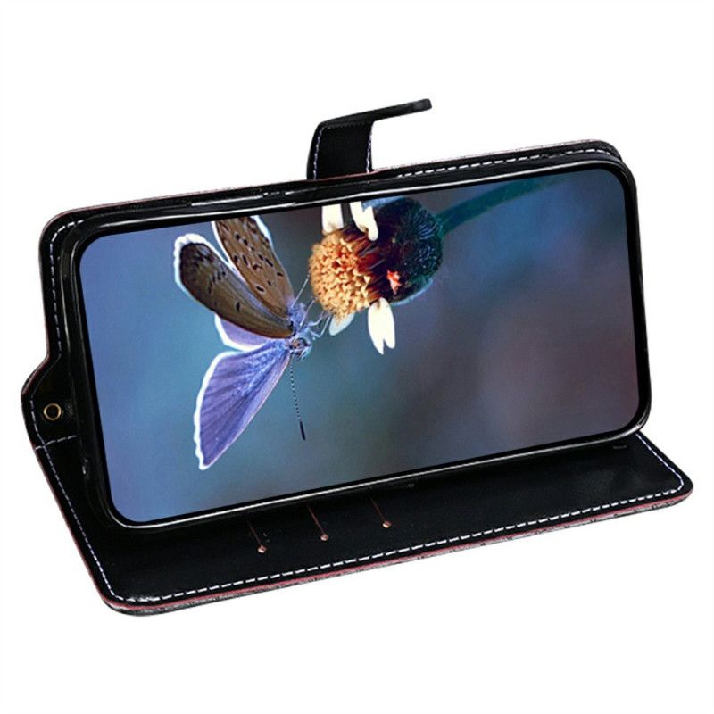 Bescherming Hoesje Xiaomi Redmi Note 14 Pro Plus 5g Idewei Krokodillenstijl