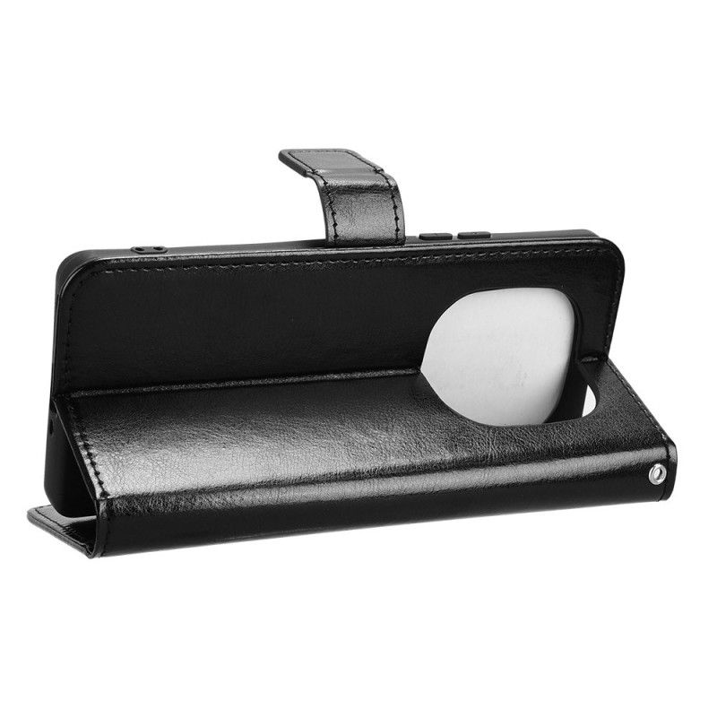 Bescherming Hoesje Xiaomi Redmi Note 14 Pro Plus 5g Opvallend Imitatieleer