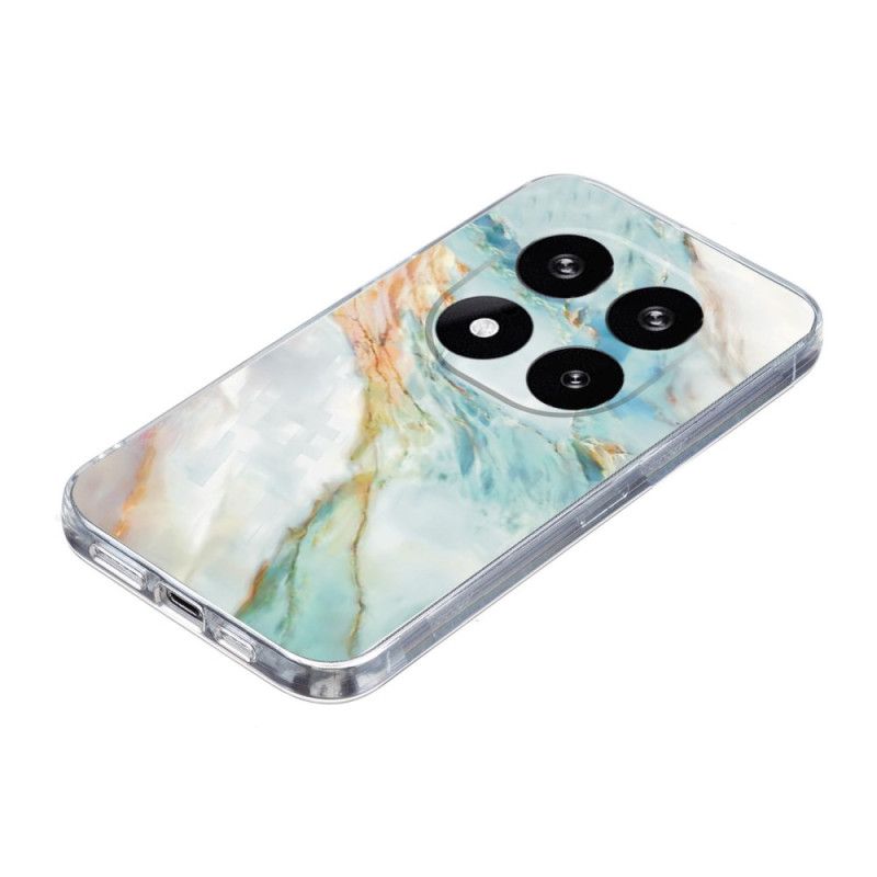 Case Hoesje Xiaomi Redmi Note 14 Pro Plus 5g Telefoonhoesje Marmeren Olieverfschilderij