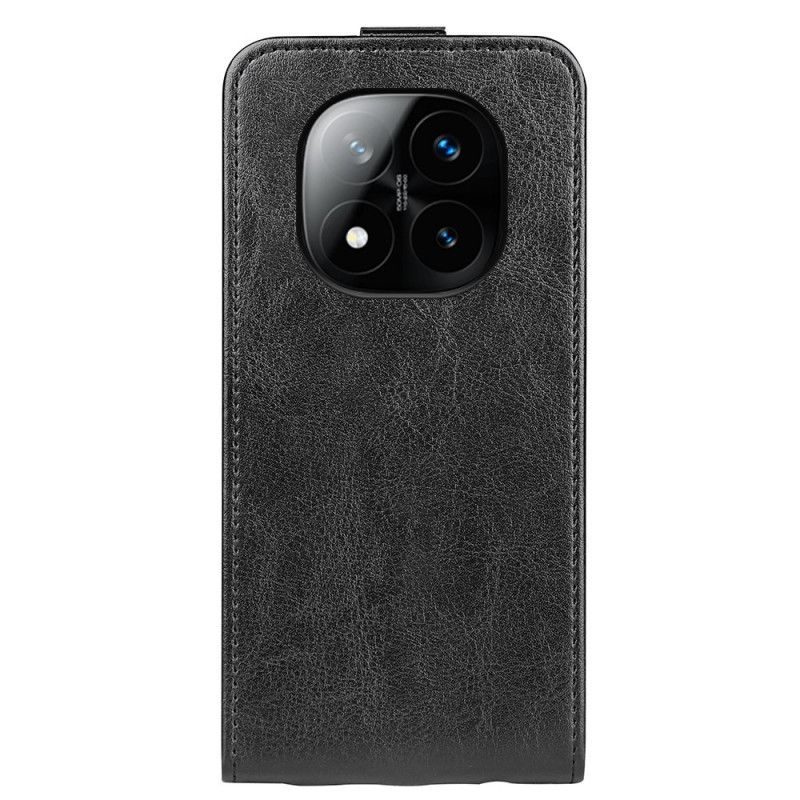 Flip Case Leren Xiaomi Redmi Note 14 Pro Plus 5g Verticale Klep