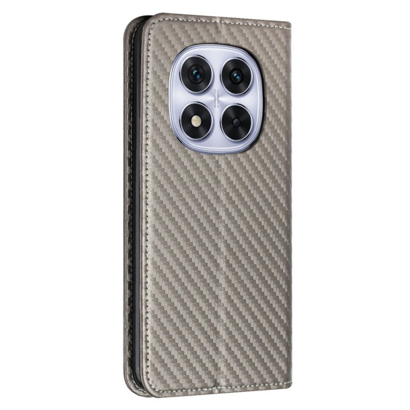 Folio-hoesje Voor Xiaomi Redmi Note 14 Pro Plus 5g Carbonvezel Riempje