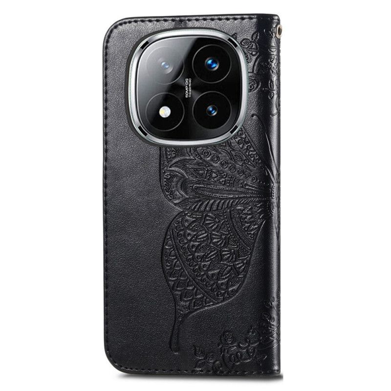 Folio-hoesje Xiaomi Redmi Note 14 Pro Plus 5g Barok Vlinder