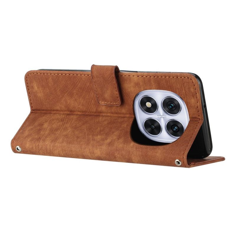 Folio-hoesje Xiaomi Redmi Note 14 Pro Plus 5g Designlijnen