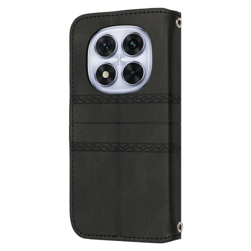 Folio-hoesje Xiaomi Redmi Note 14 Pro Plus 5g Telefoonhoesje Fries En Bandje