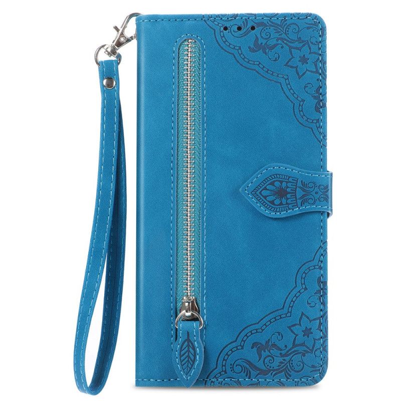 Folio-hoesje Xiaomi Redmi Note 14 Pro Plus 5g Telefoonhoesje Kant Met Ritsvak