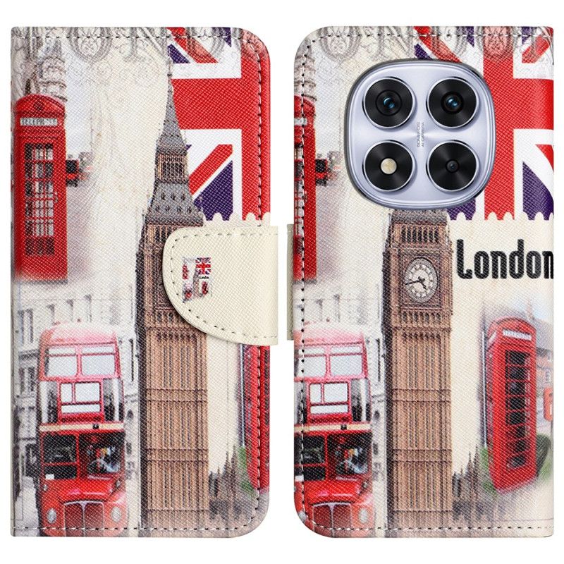 Folio-hoesje Xiaomi Redmi Note 14 Pro Plus 5g Telefoonhoesje London Life