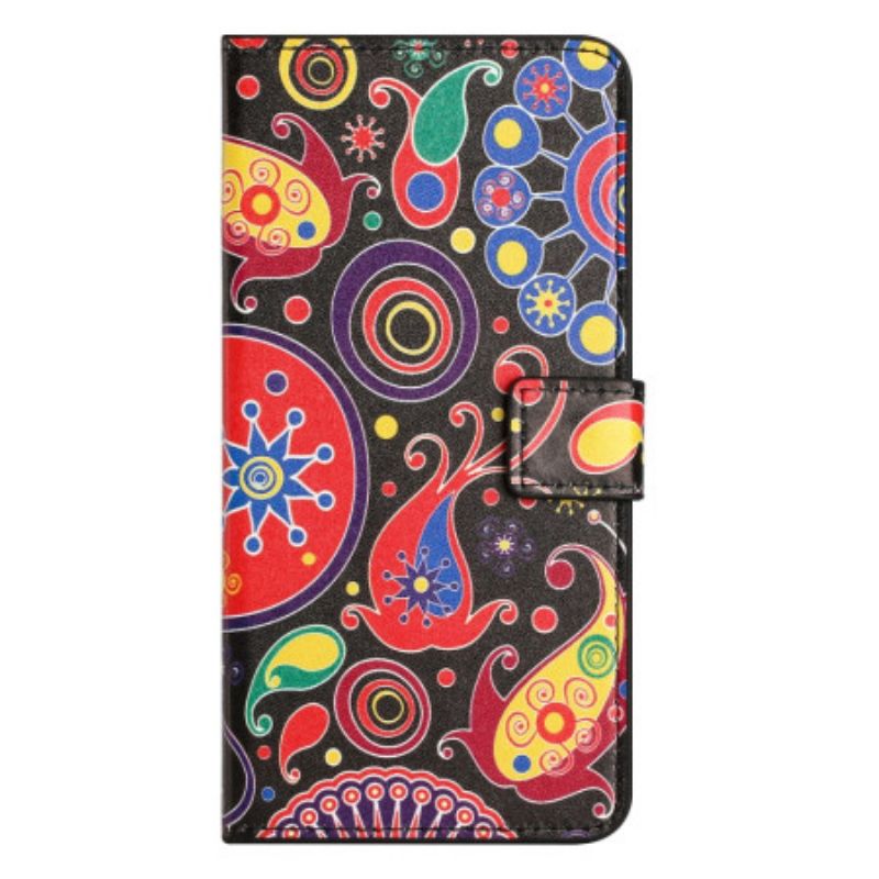Folio-hoesje Xiaomi Redmi Note 14 Pro Plus 5g Telefoonhoesje Melkwegprint