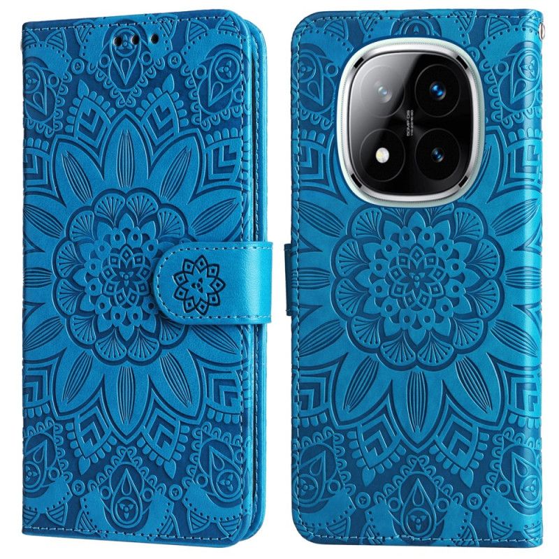 Folio-hoesje Xiaomi Redmi Note 14 Pro Plus 5g Telefoonhoesje Opvallende Mandala