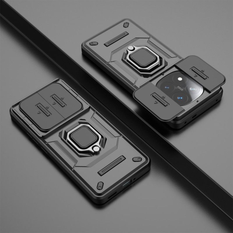 Hoesje Voor Xiaomi Redmi Note 14 Pro Plus 5g Duurzame Ring Met Lensbeschermer