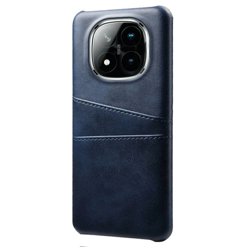 Hoesje Voor Xiaomi Redmi Note 14 Pro Plus 5g Kaarthouder Met Lederlook