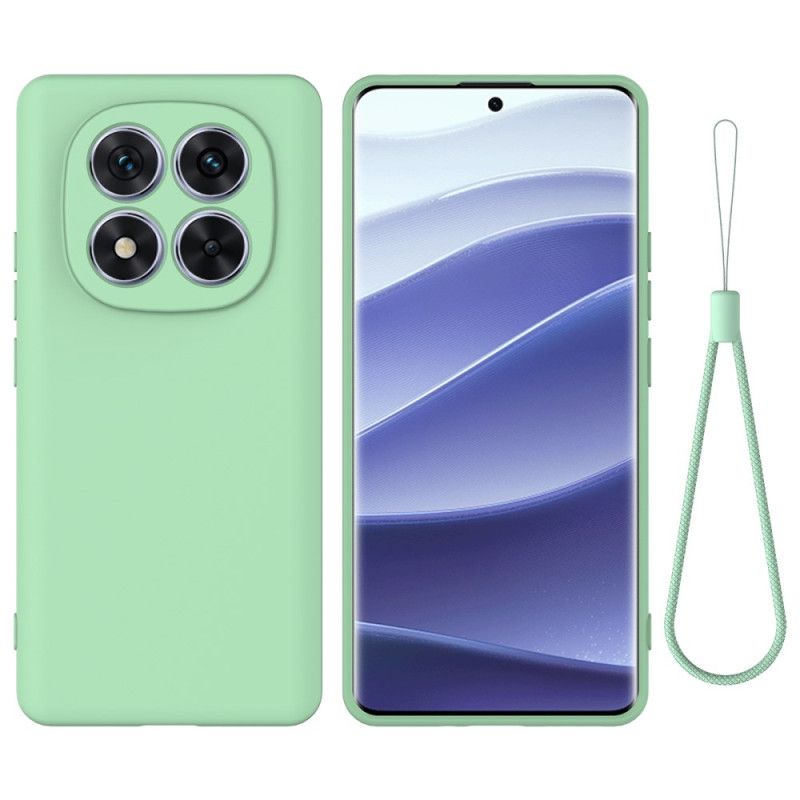 Hoesje Voor Xiaomi Redmi Note 14 Pro Plus 5g Vloeibare Siliconen Bandje