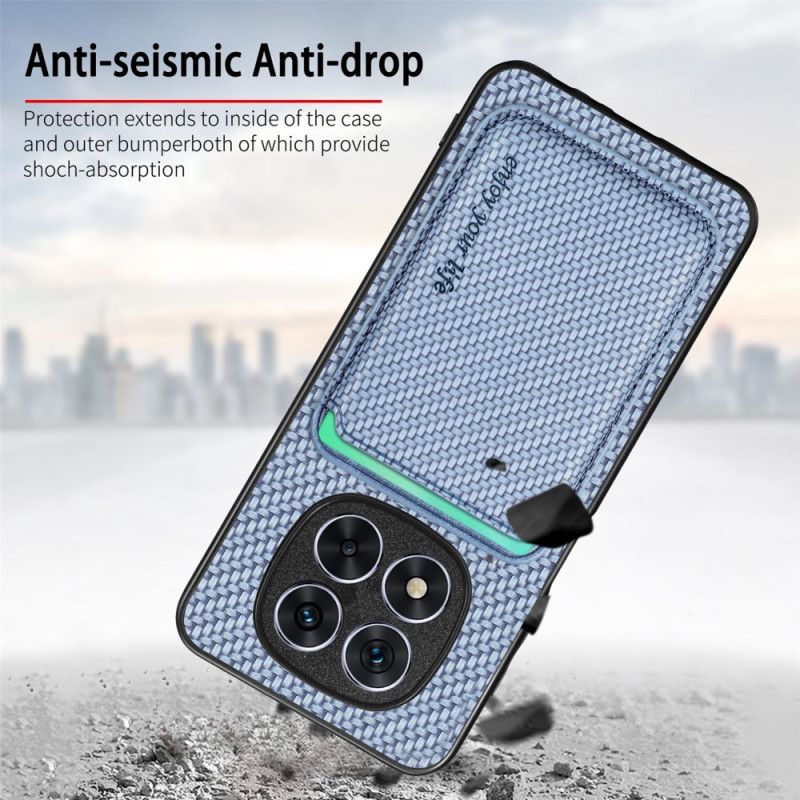 Hoesje Xiaomi Redmi Note 14 Pro Plus 5g Afneembare Magnetische Kaarthouder