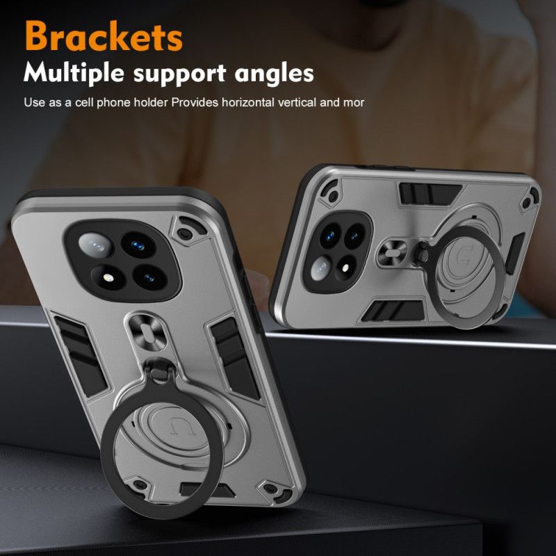 Hoesje Xiaomi Redmi Note 14 Pro Plus 5g Draaibare Standaard