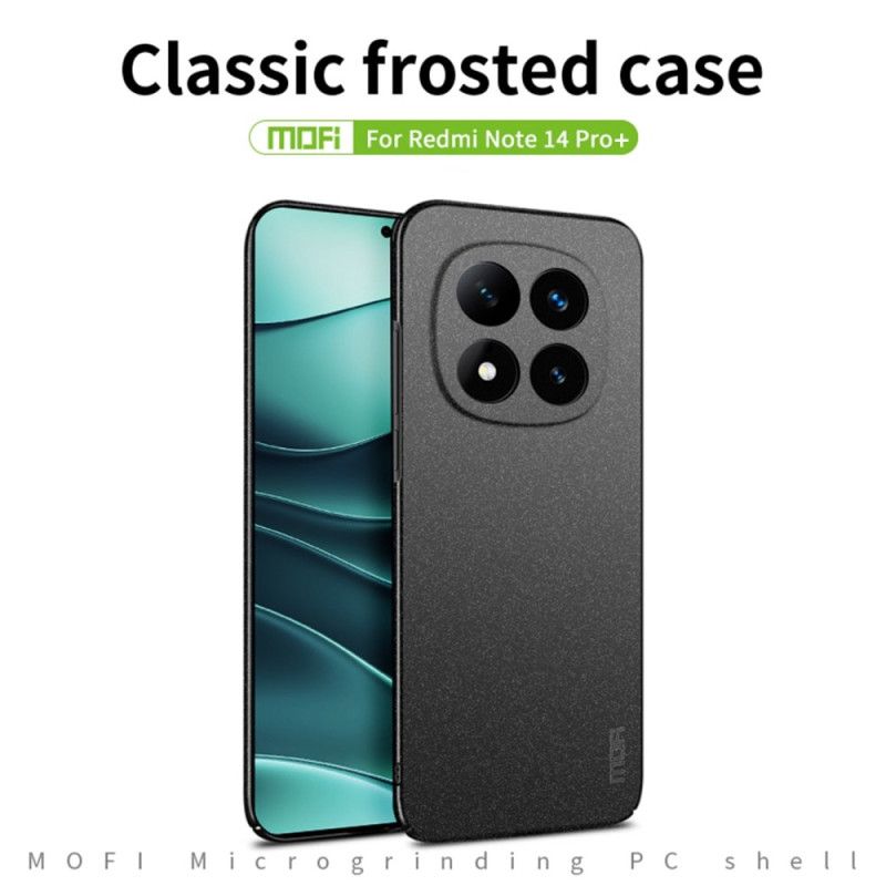 Hoesje Xiaomi Redmi Note 14 Pro Plus 5g Mofi Mat Plastic Bescherming Hoesje
