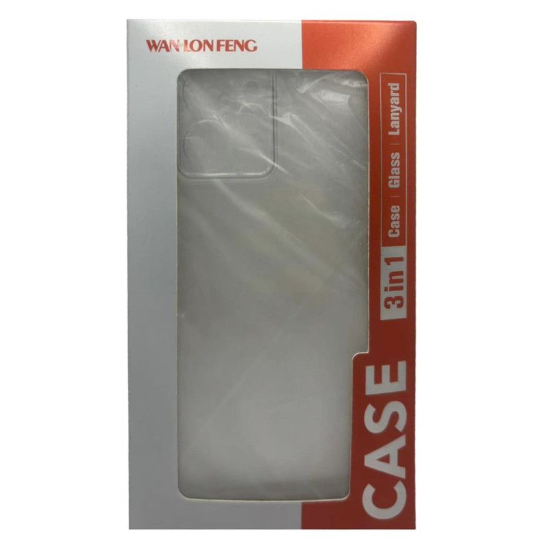 Hoesje Xiaomi Redmi Note 14 Pro Plus 5g Verstevigde Transparante Schermbeschermer Van Gehard Glas