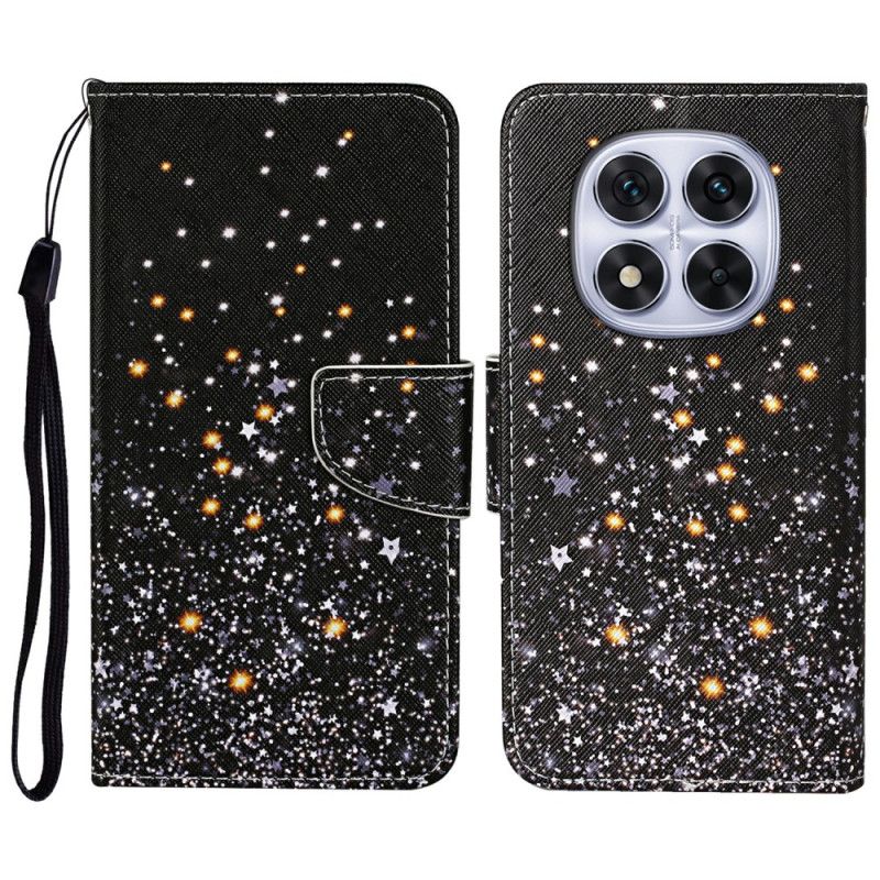 Leren Hoesje Xiaomi Redmi Note 14 Pro Plus 5g Zwart Pentagram