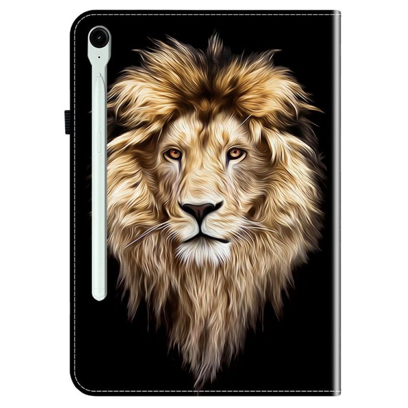 Hoesje Case Samsung Galaxy Tab S10 Fe Plus Leeuwenkop