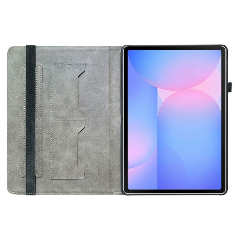 Hoesje Samsung Galaxy Tab S10 Fe Plus Gouden Rozen Bescherming Hoesje