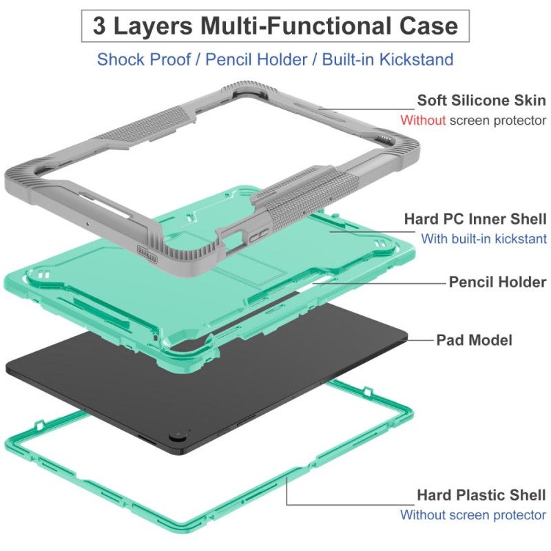 Hoesje Voor Samsung Galaxy Tab S10 Fe Plus Opvouwbare Standaard