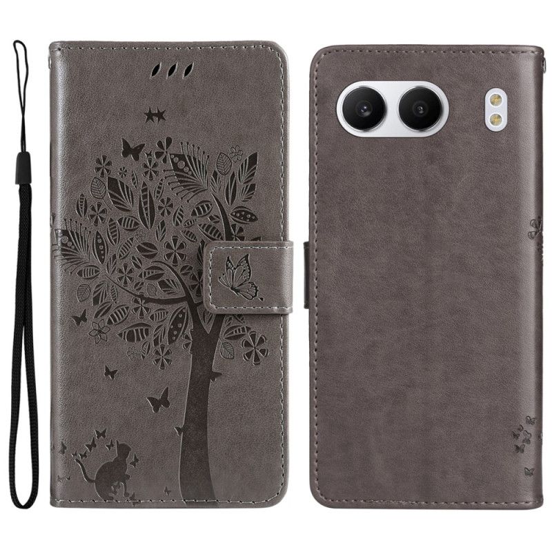 Bescherming Hoesje Oneplus Nord 4 Boom En Kat