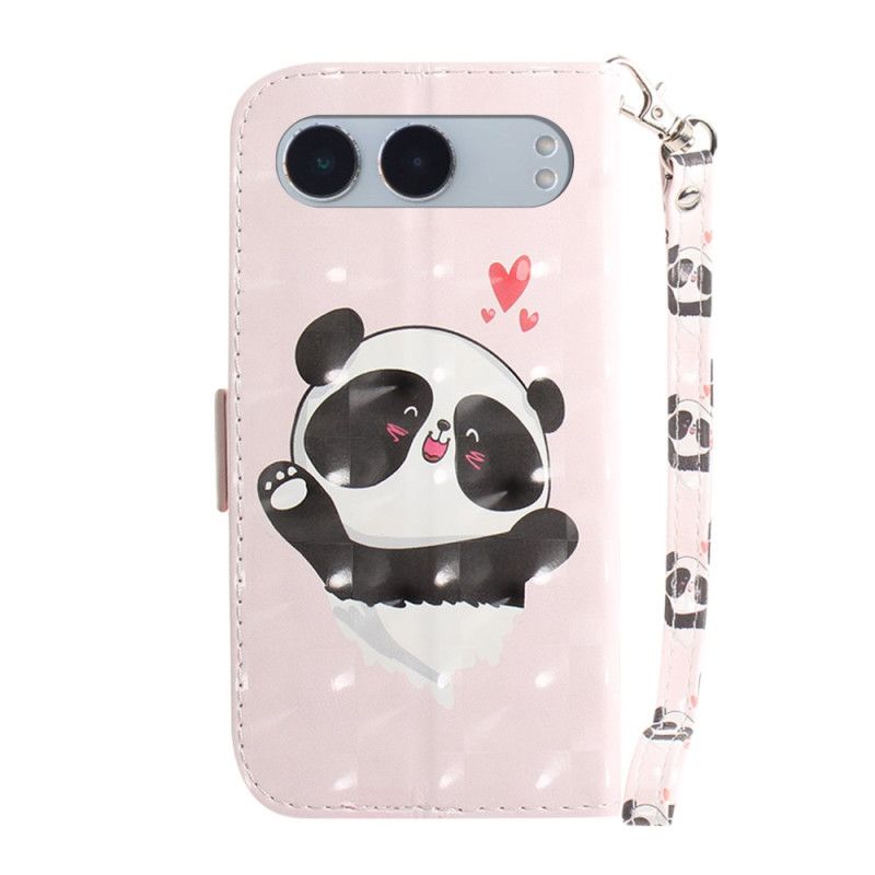 Bescherming Hoesje Oneplus Nord 4 Panda Love Sleutelkoord