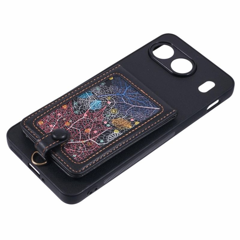 Cover Hoesje Oneplus Nord 4 Telefoonhoesje Galaxy Kaarthouder En Standaard