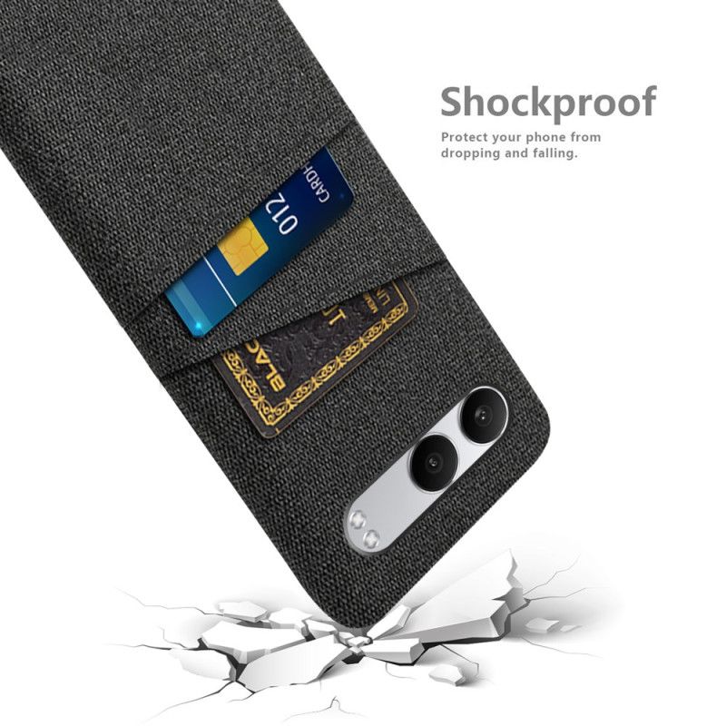 Cover Hoesje Oneplus Nord 4 Telefoonhoesje Stoffen Kaarthouder