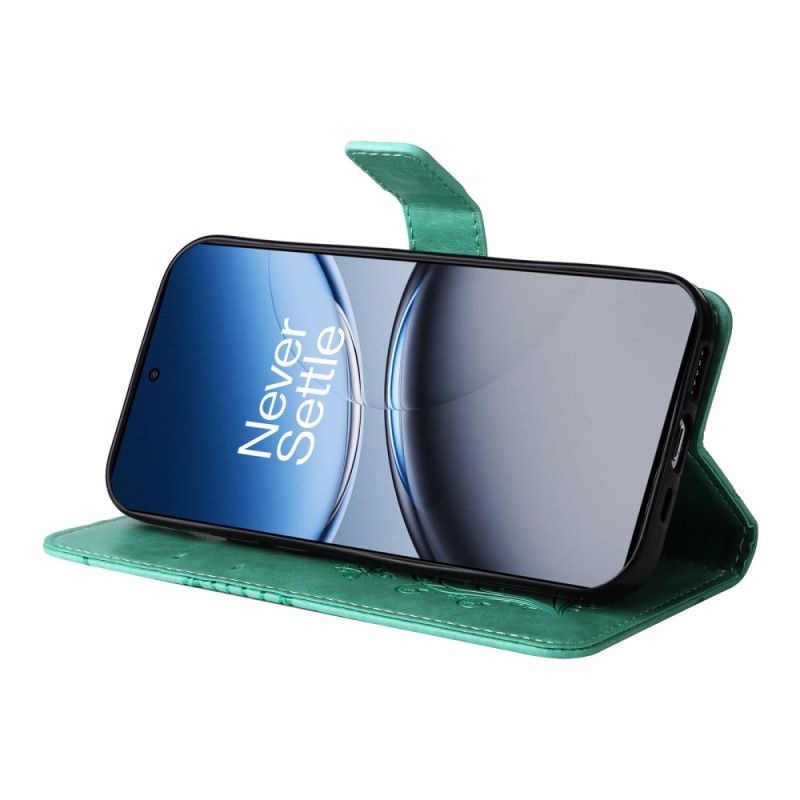 Flip Case Leren Oneplus Nord 4 Gigantische Vlinderband