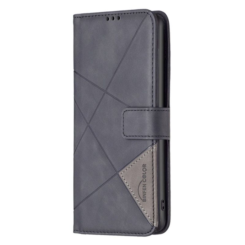 Flip Case Leren Oneplus Nord 4 Patroon Binfen Kleur