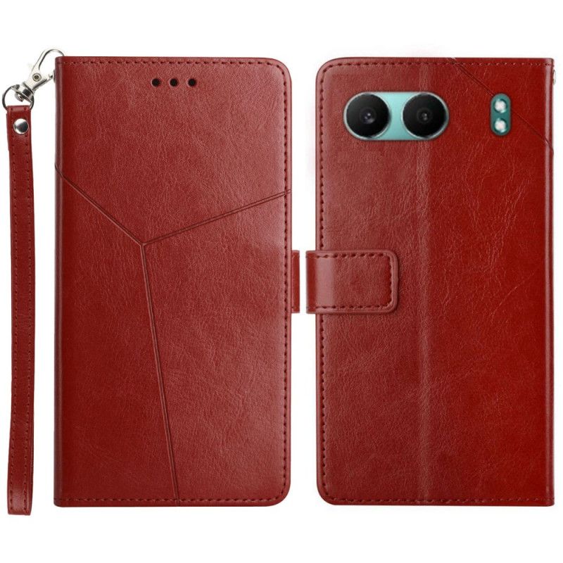 Flip Case Leren Oneplus Nord 4 Y-design