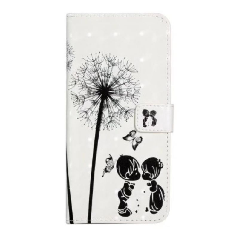 Folio-hoesje Oneplus Nord 4 3d-paardenbloem