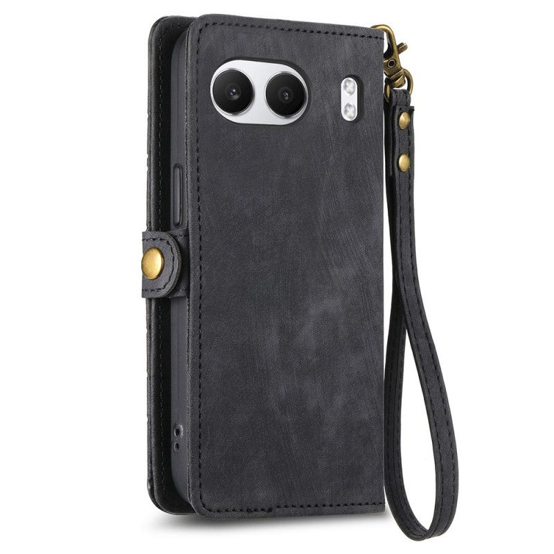 Folio-hoesje Oneplus Nord 4 Telefoonhoesje Portemonnee Met Geometrisch Patroon