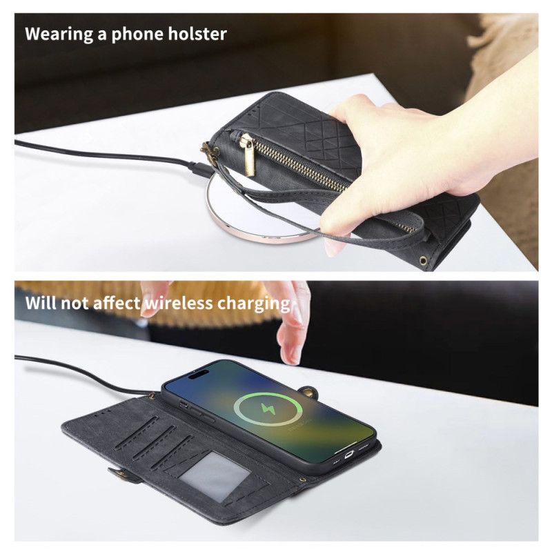 Folio-hoesje Oneplus Nord 4 Telefoonhoesje Portemonnee Met Geometrisch Patroon