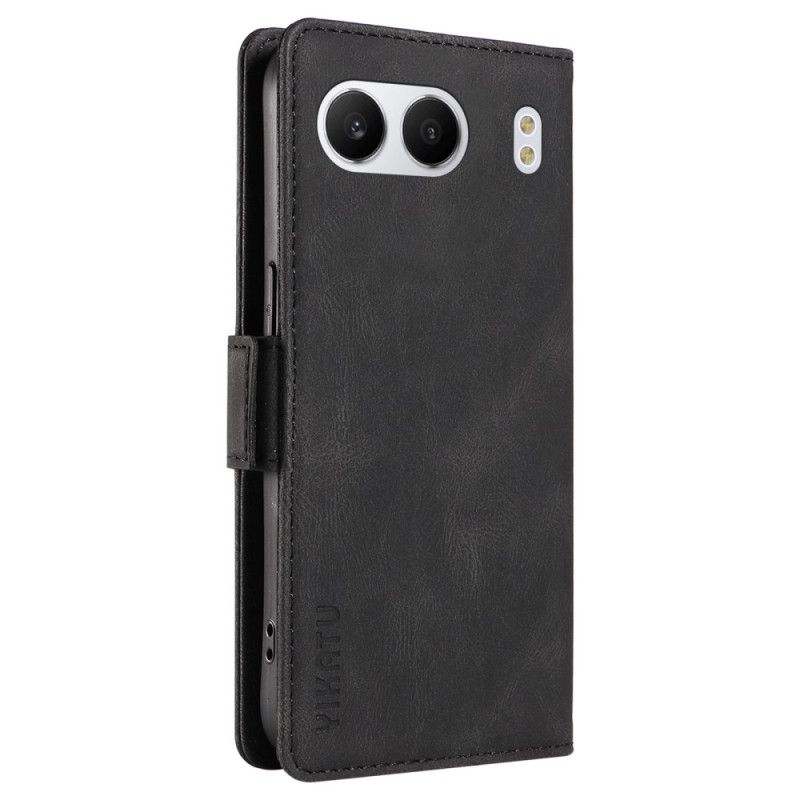 Folio-hoesje Oneplus Nord 4 Telefoonhoesje Yikatu Suède-effect