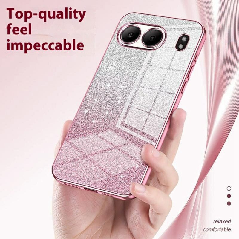 Hoesje Oneplus Nord 4 Glittergradient Bescherming Hoesje