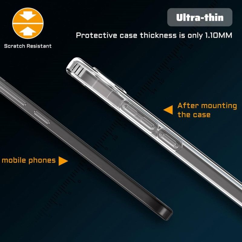 Hoesje Oneplus Nord 4 Transparant Hoesje En Schermbeschermer