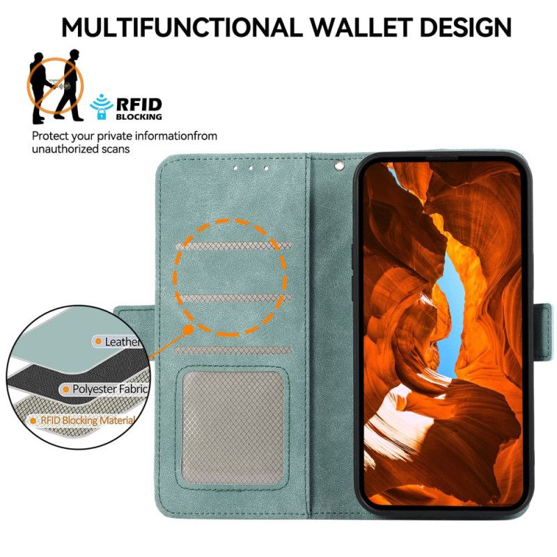 Leren Hoesje Oneplus Nord 4 Abeel Rfid-blokkering