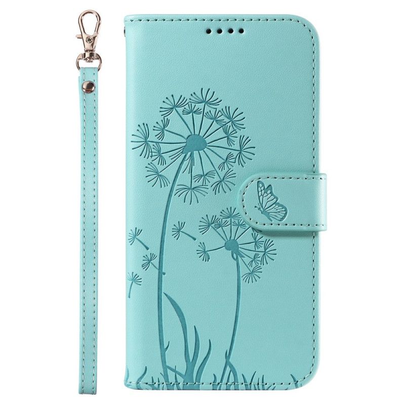 Leren Hoesje Oneplus Nord 4 Paardenbloemen Liefde Bescherming Hoesje
