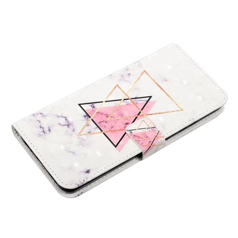 Leren Hoesje Voor Oneplus Nord 4 3d-driehoeken