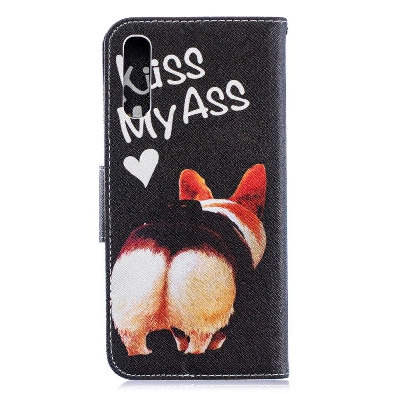 Bescherming Hoesje Samsung Galaxy A70 Telefoonhoesje Kus Mijn Reet