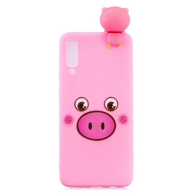 Case Hoesje Samsung Galaxy A70 Telefoonhoesje Apolon Het Varken 3D