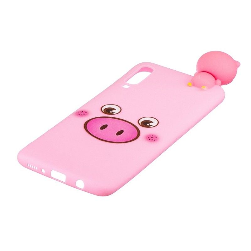 Case Hoesje Samsung Galaxy A70 Telefoonhoesje Apolon Het Varken 3D