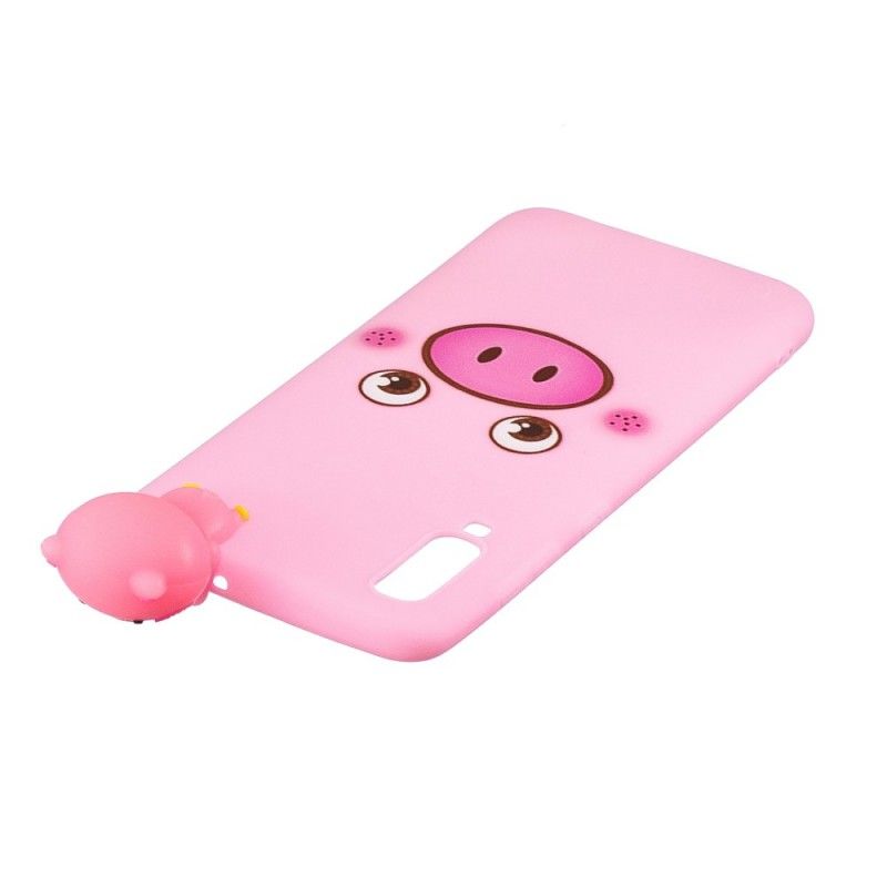 Case Hoesje Samsung Galaxy A70 Telefoonhoesje Apolon Het Varken 3D