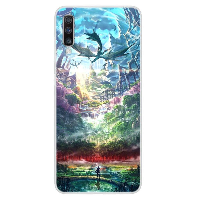 Hoesje Samsung Galaxy A70 Hemelse Natuur