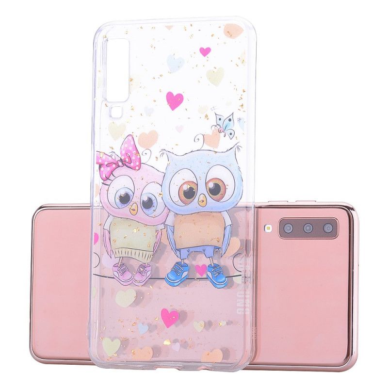 Hoesje Samsung Galaxy A70 Liefde En Glitter